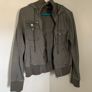 LA hearts army jacket